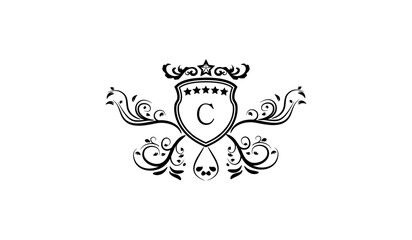 Luxury Crown Card Logo C
