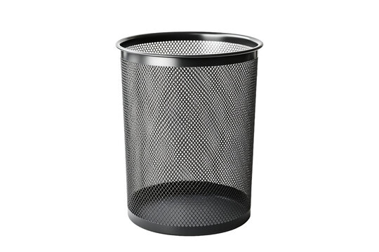 Disposal Bin Isolated on Transparent Background. Ai