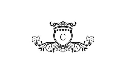 Luxury Crown Card Logo C