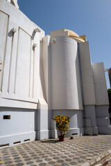 La cathédrale de Dakar au Sénégal en Afrique de l'ouest
