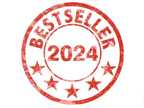 bestseller label for new year 2024