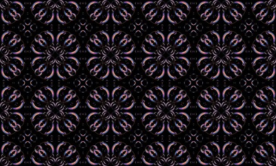 seamless pattern with flowers