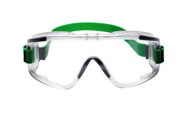 Safety Glasses Artistry On Transparent Background.