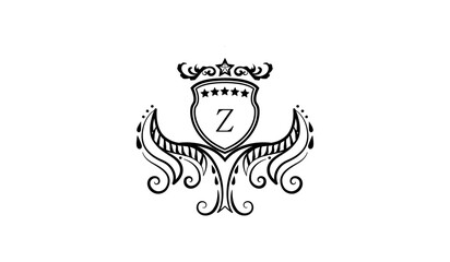 Luxury Alphabet Logo Z