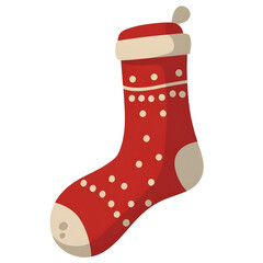 Socks in Christmas day, Socks element ,Santa Socks