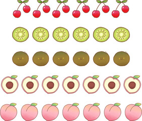 과일 채소 아이콘