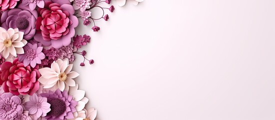 Happy International Women s Day on March 8th Copy space image Place for adding text or design