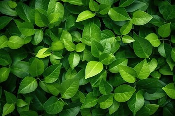 Fototapeta na wymiar Natural leaves green plants using as spring or summer illustration. Ai generative.