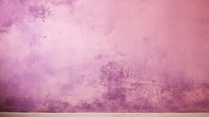 Pink and violet cement wall with grungy and vintage