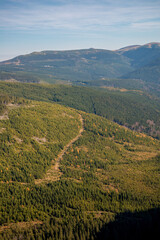 Colourful autumn in the mountains