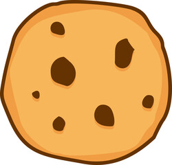 Chocolate Cookies Illustration