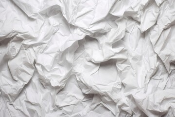 detail shot of crumpled tissue paper