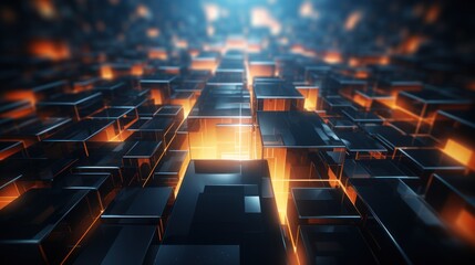 Obraz premium abstract and textured background with geometric square patterns