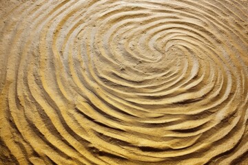 close-up shot of yellow desert sand whirls