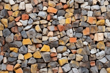 extreme close-up of a brick wall