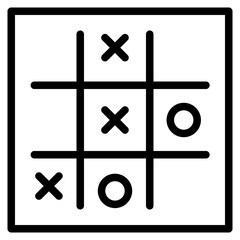 tic tac toe line