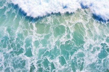 Fototapeta premium sea wave foam under the bright sunshine