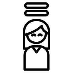 woman line