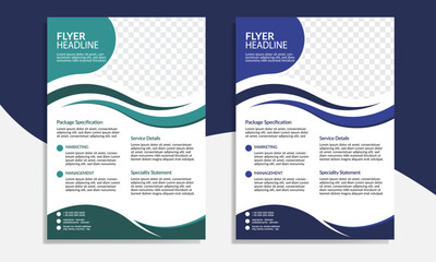 Simple and attractive Business flyer layout