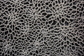 bumpy texture of a black coral