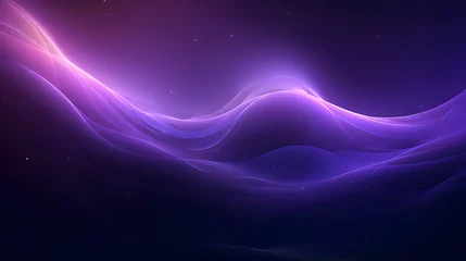 Deurstickers Abstract purple background with swirls and clouds of smoke © Oksana