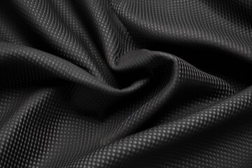 nylon sports jacket material in black