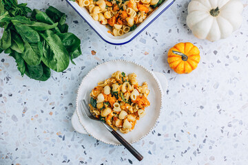 Trend Feta Pumpkin Pasta. Fall food