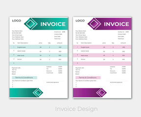 Invoice Design Template