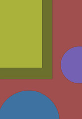 Abstract geometric square colorful pattern for background