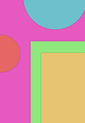 Abstract geometric square colorful pattern for background