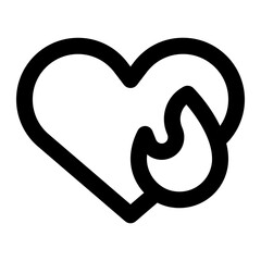 Angry icon with outline style.