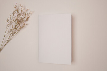 Book Mockup Isolated Background