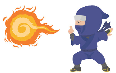 火遁の術　忍者