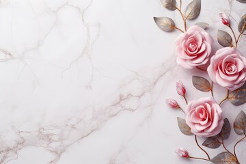 Rose gold wall paper