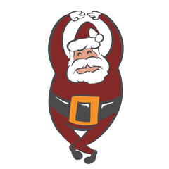 Santa clause with gifts 4