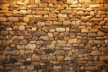 Fototapeta premium seamless stone wall under lamplight