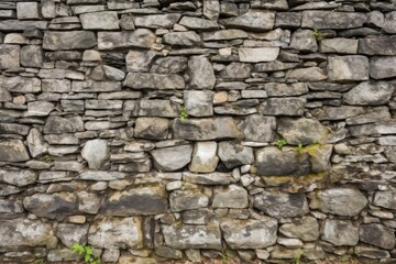 uneven rustic stone wall