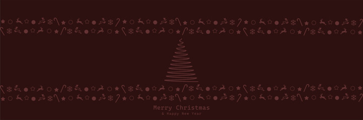 Christmas background. Greeting card, banner, poster, holiday cover, header