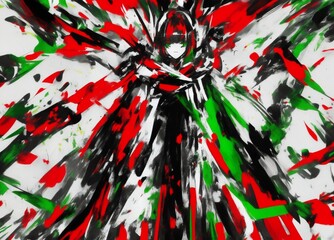 Abstract Background Palestine Style 