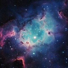Obraz na płótnie Canvas Galaxy background. Concept of space exploration