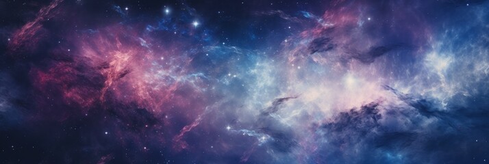 Galaxy background. Concept of space exploration - obrazy, fototapety, plakaty