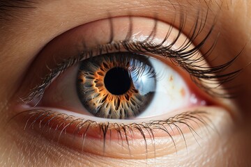Picture of Strong and healthy eye of a woman