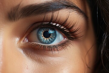 Fototapeta premium Picture of Strong and healthy eye of a woman