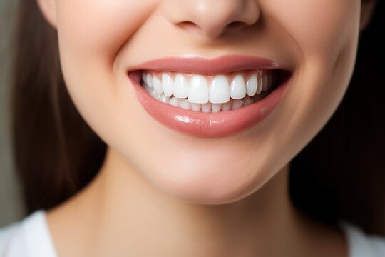 Picture of Strong and healthy teeth of a woman