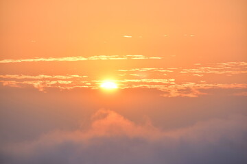高谷山　高谷山霧の海展望台　広島　日の出　雲海
