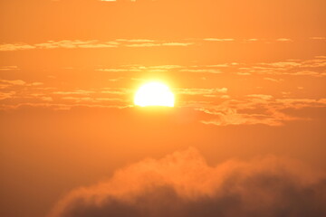 高谷山　高谷山霧の海展望台　広島　日の出　雲海
