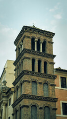 Fototapeta premium View from the Basilica of Saint Mary in Cosmedin (Basilica di Santa Maria in Cosmedin)