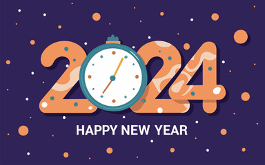 Cheers to a Bright Future. 2024 New Year Celebration