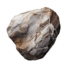 Obraz premium Onyx rock isolated on transparent background