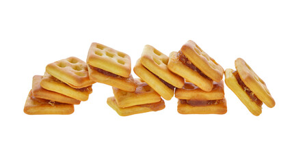 biscuit with pineapple jam transparent png